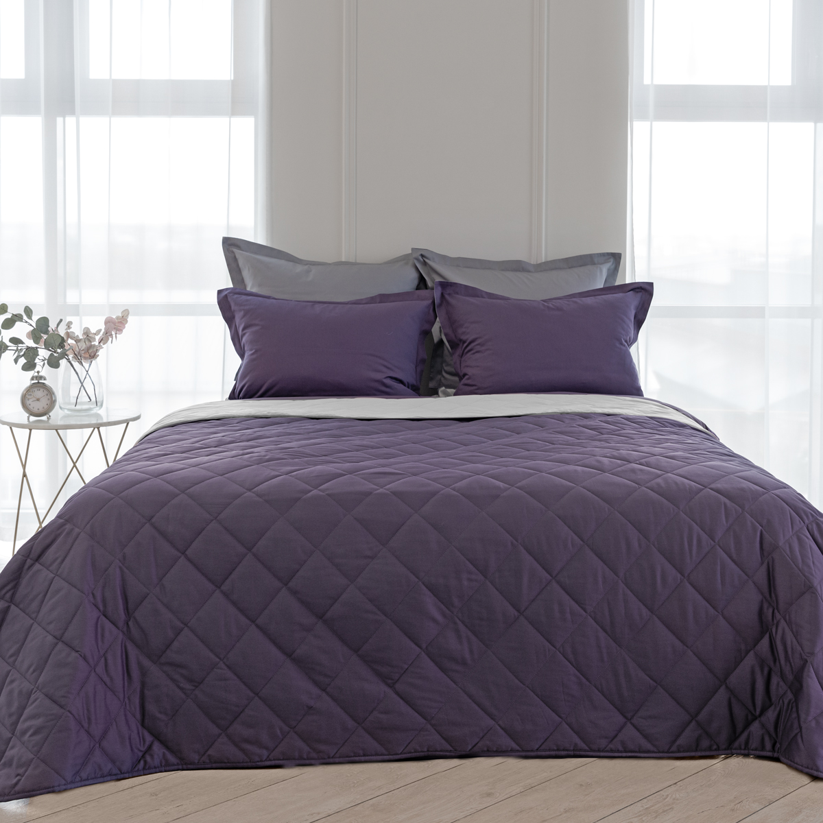 Покрывало хлопковое | ДВУСТОРОННЕЕ ХЛОПКОВОЕ ПОКРЫВАЛО ЕЖЕВИЧНЫЙ